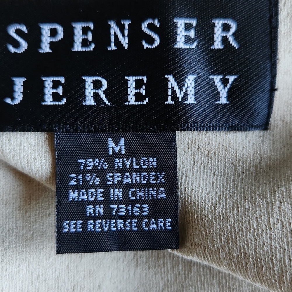 Spenser Jeremy Beige Embroidered Top - Picture 11 of 11
